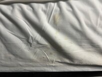 Stains on bed sheets