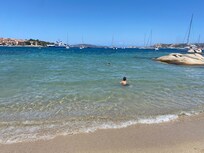 Spiaggia dell'Isolotto, direkt vor der TĂŒr