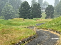 The property is surrounded by golf courses