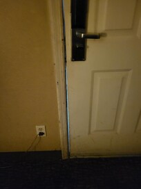 same door with gap