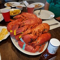 BYOL - Bring Your Own Lobster. The lobster pot worked perfectly