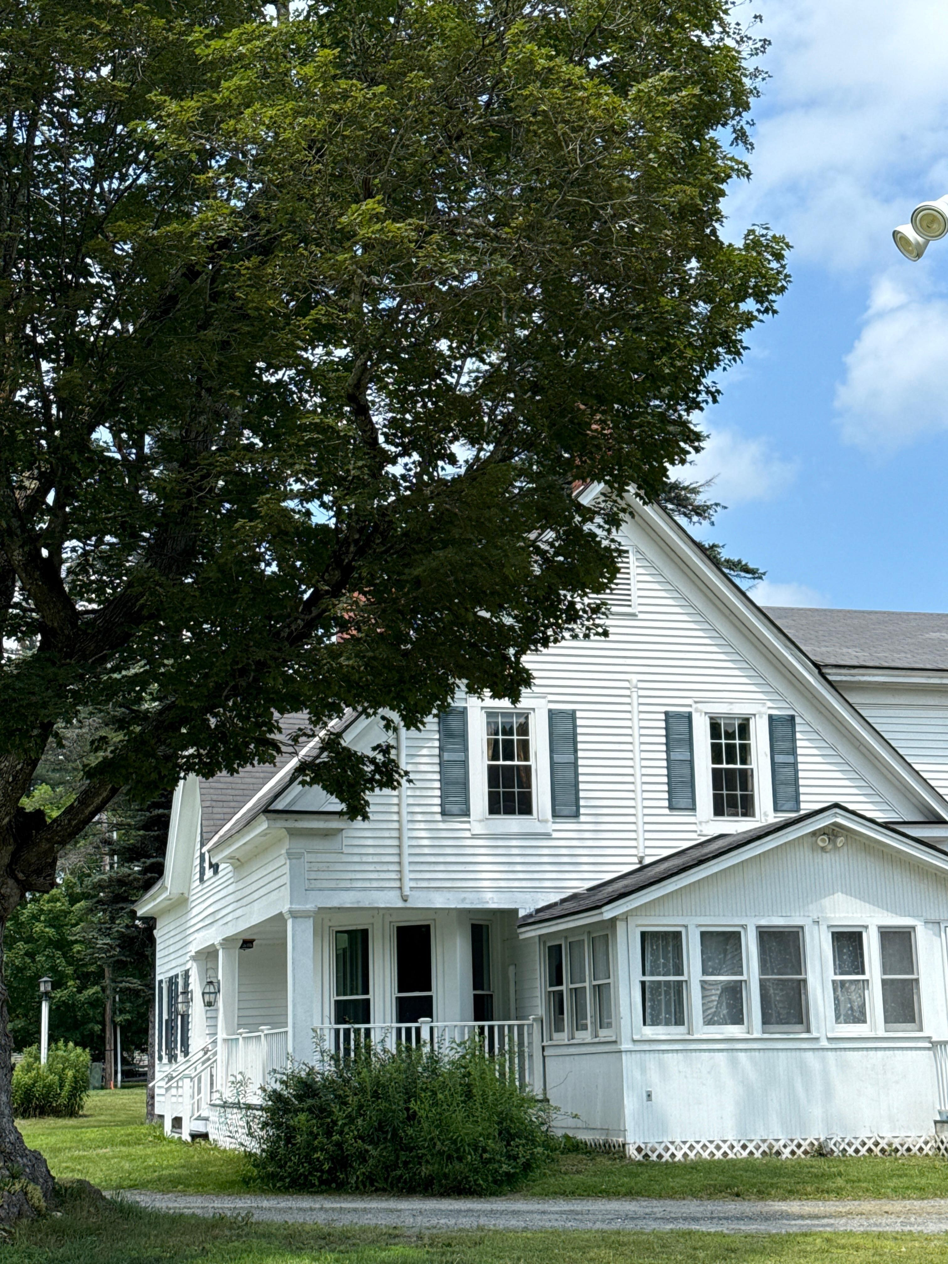 Inn from side yard