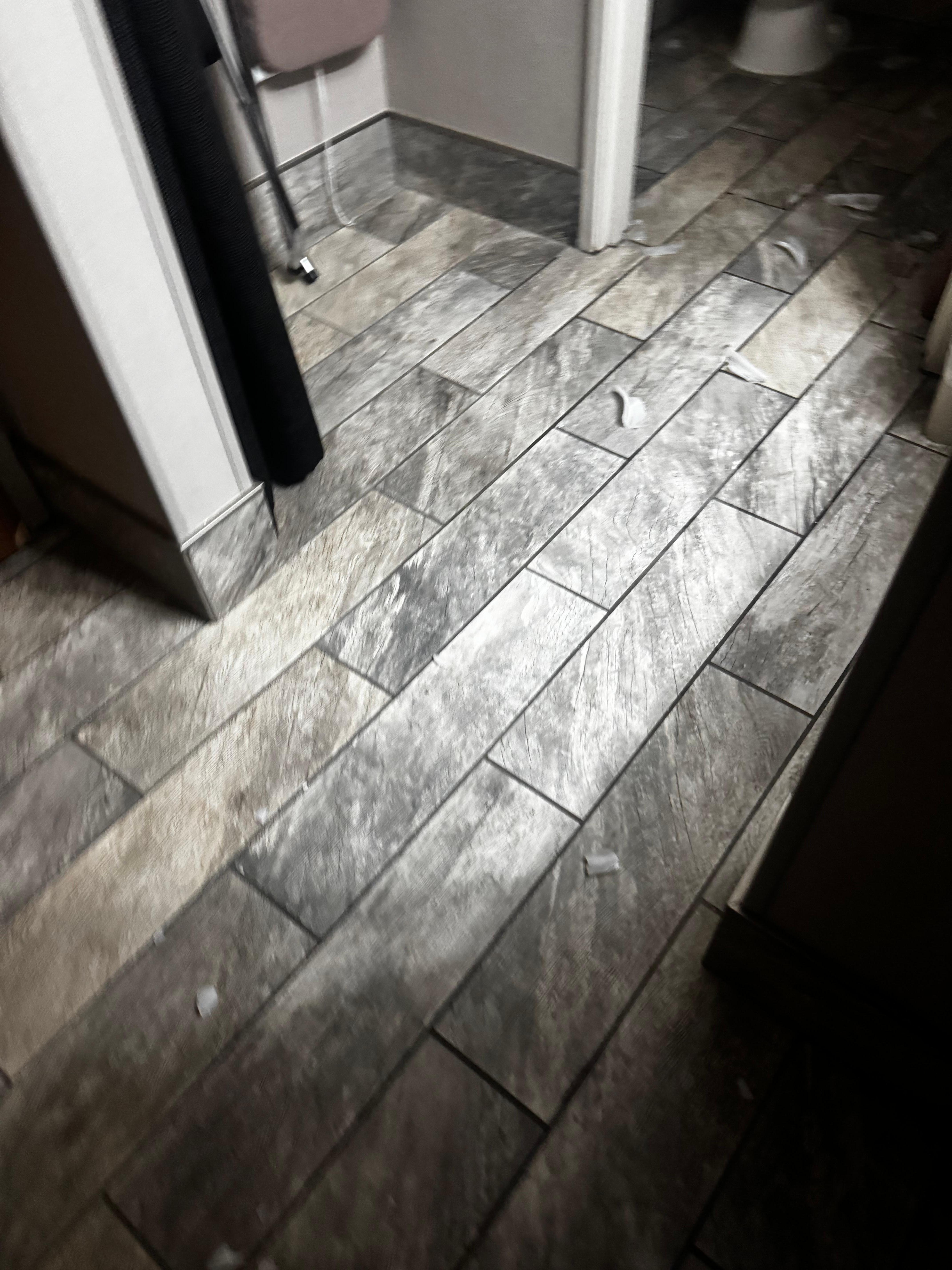 Bathroom light fixture was full of water and fell very close to my children was offered another room but no discount 