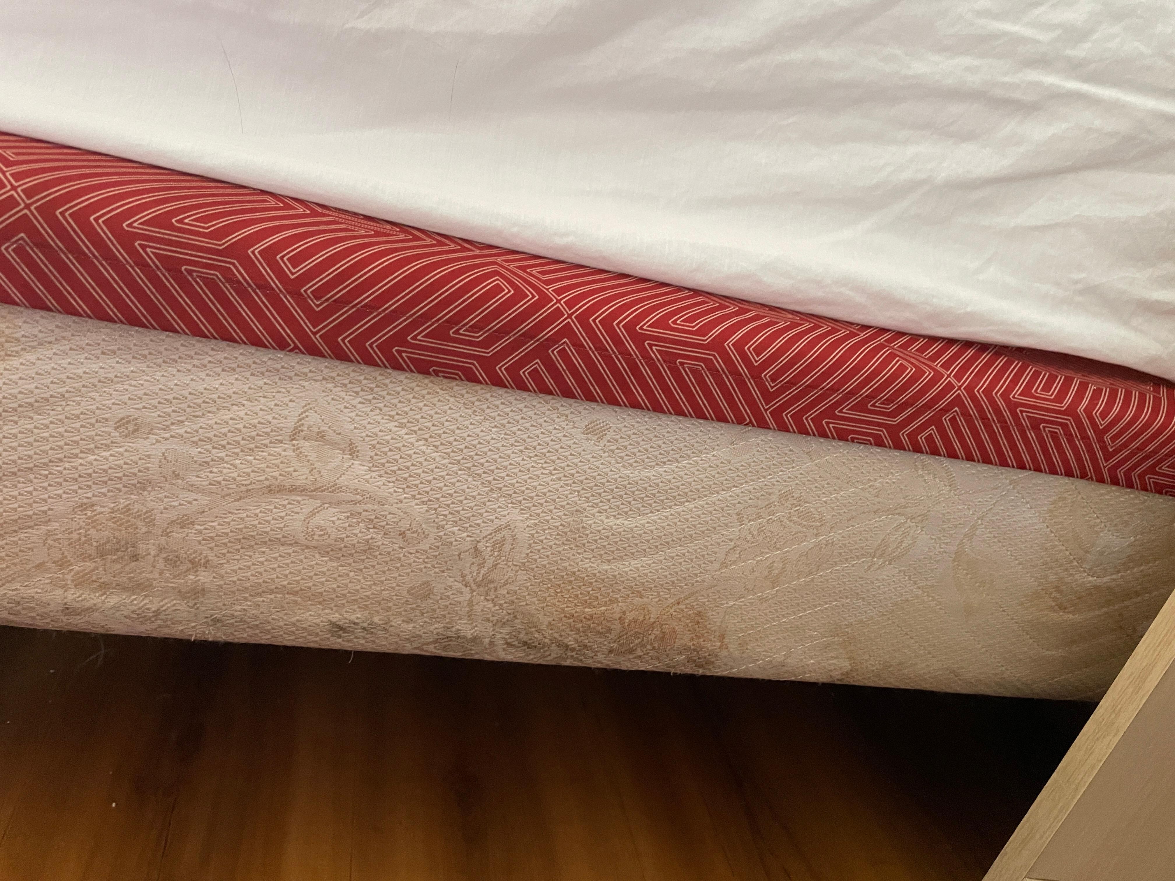 Box spring and mattress 