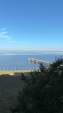 Pictures of the sound from the patio