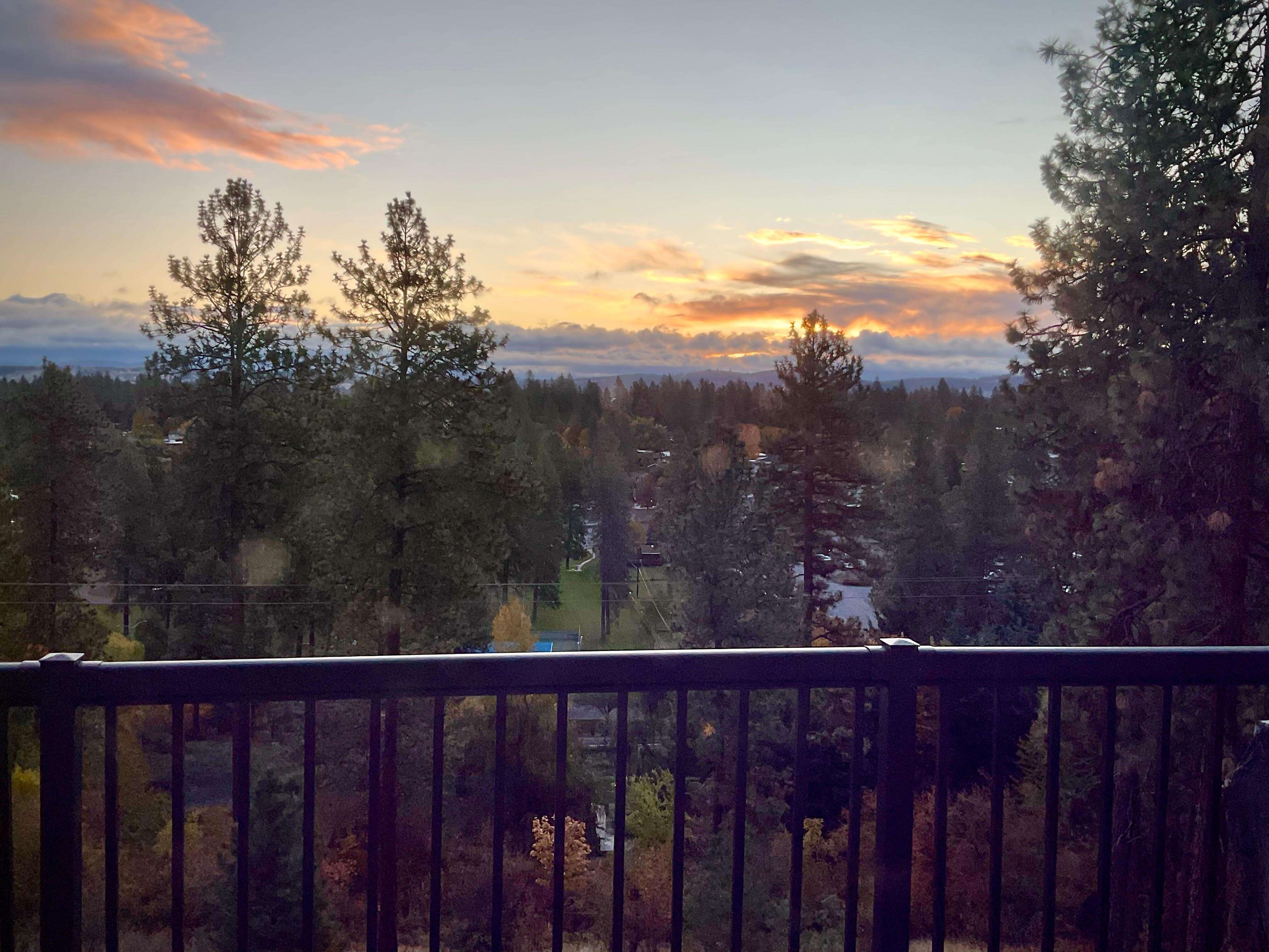 View from upper balcony