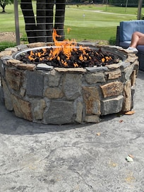 Lovely patio at The Gardens restaurant