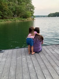 Sitting on the dock