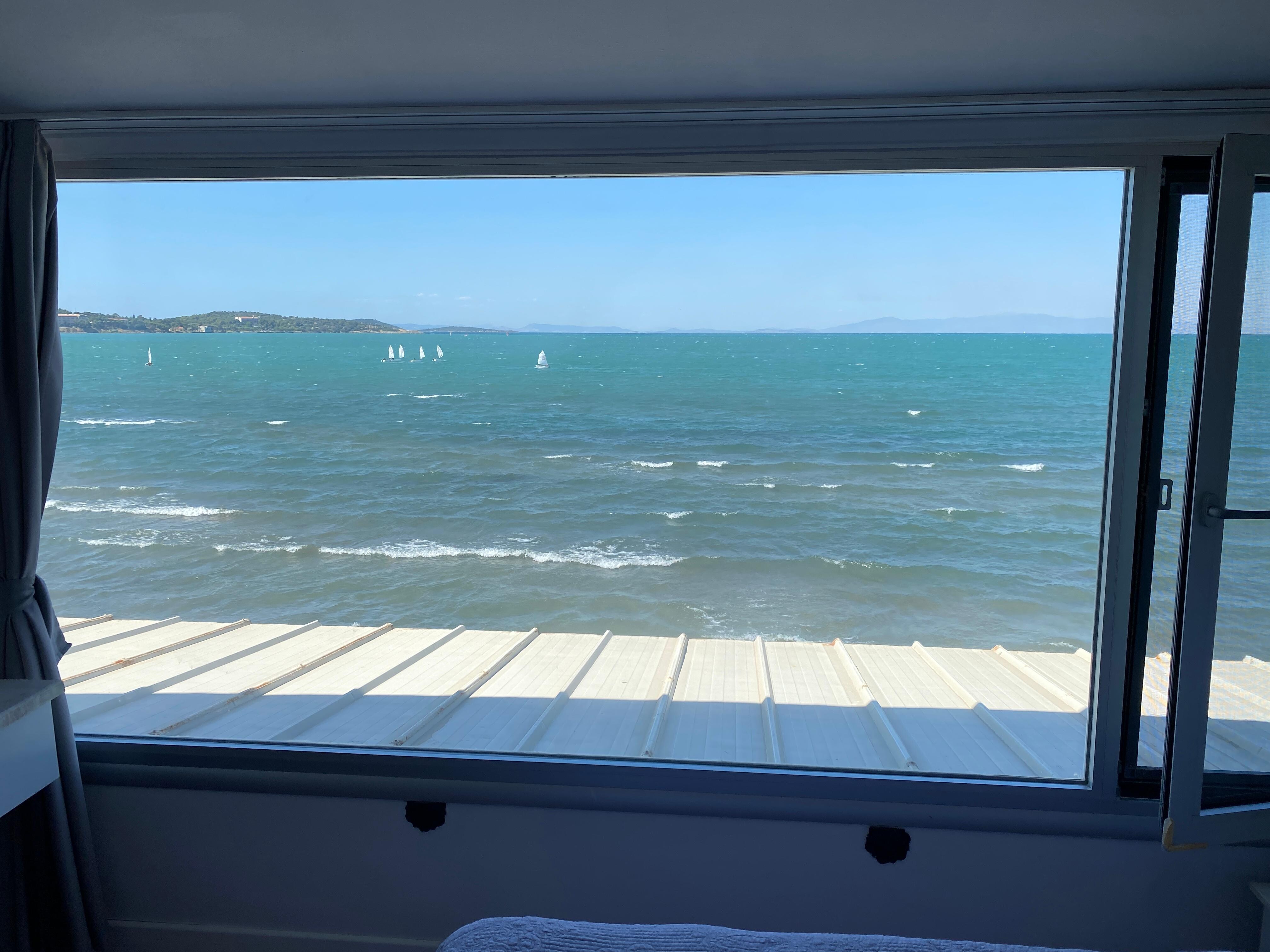 The view from our room