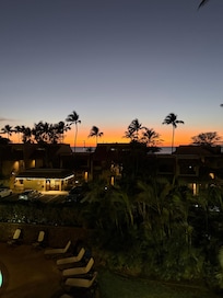 Great sunset view from the 7th floor.