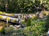 Koi Pond from deck