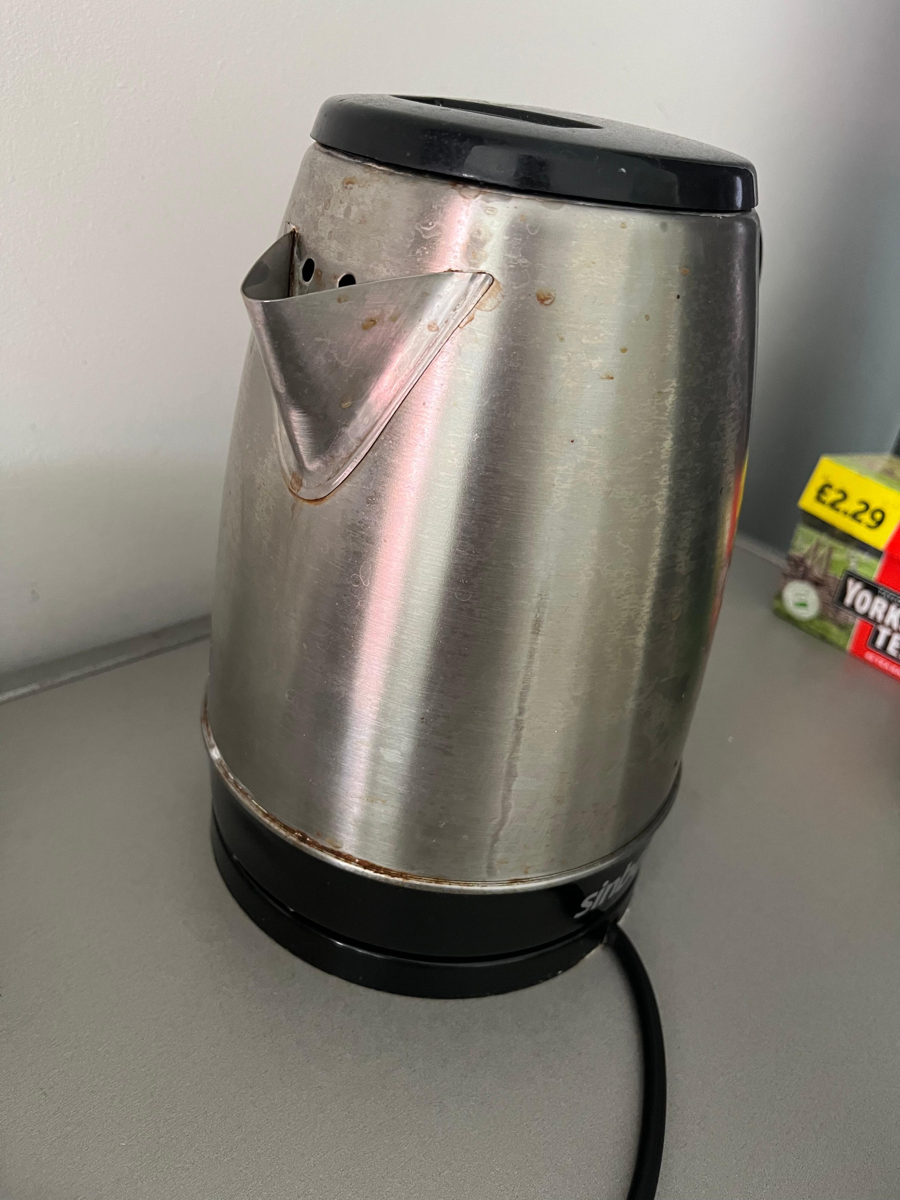 Dirty kettle 