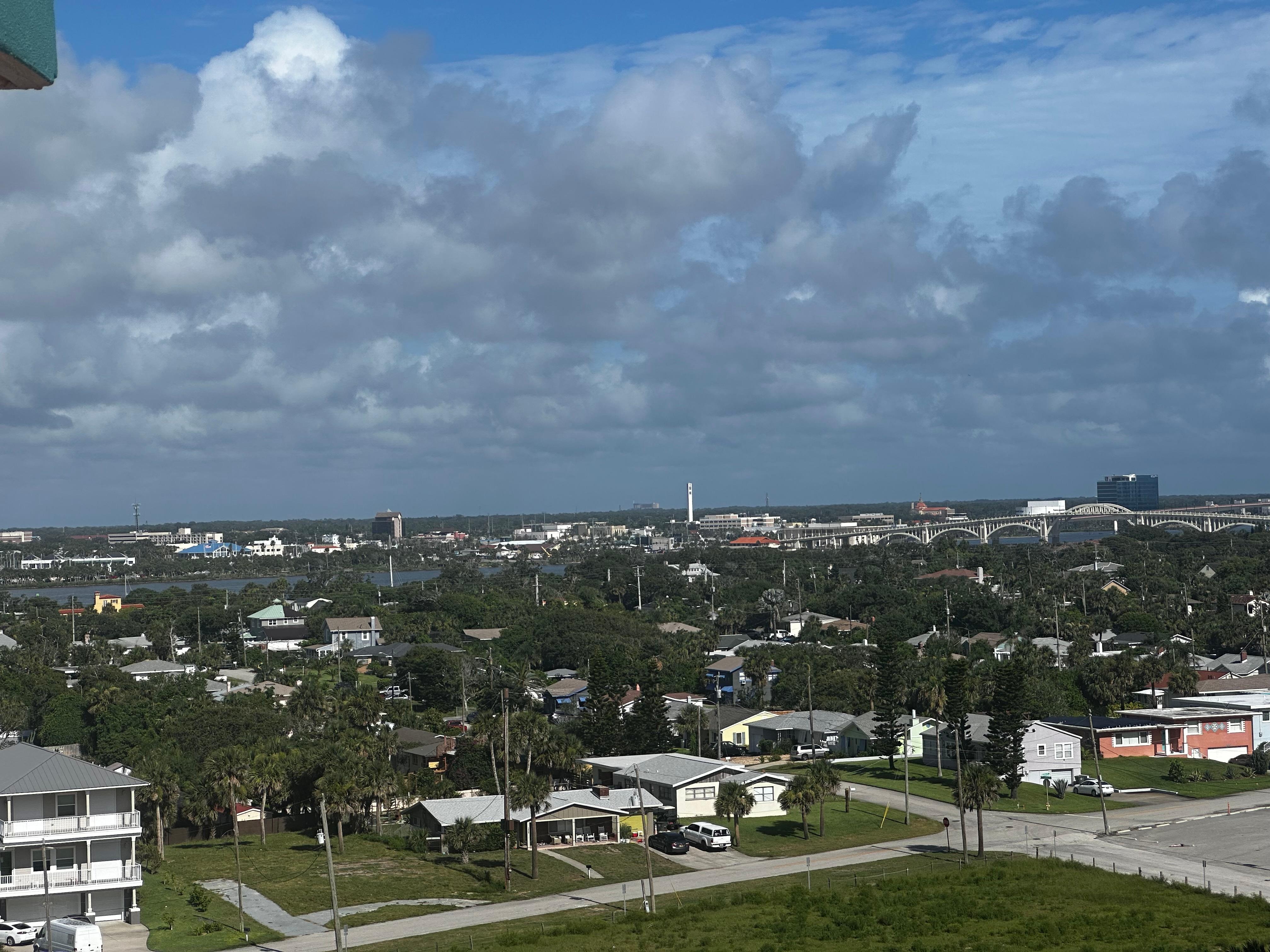 City side view.