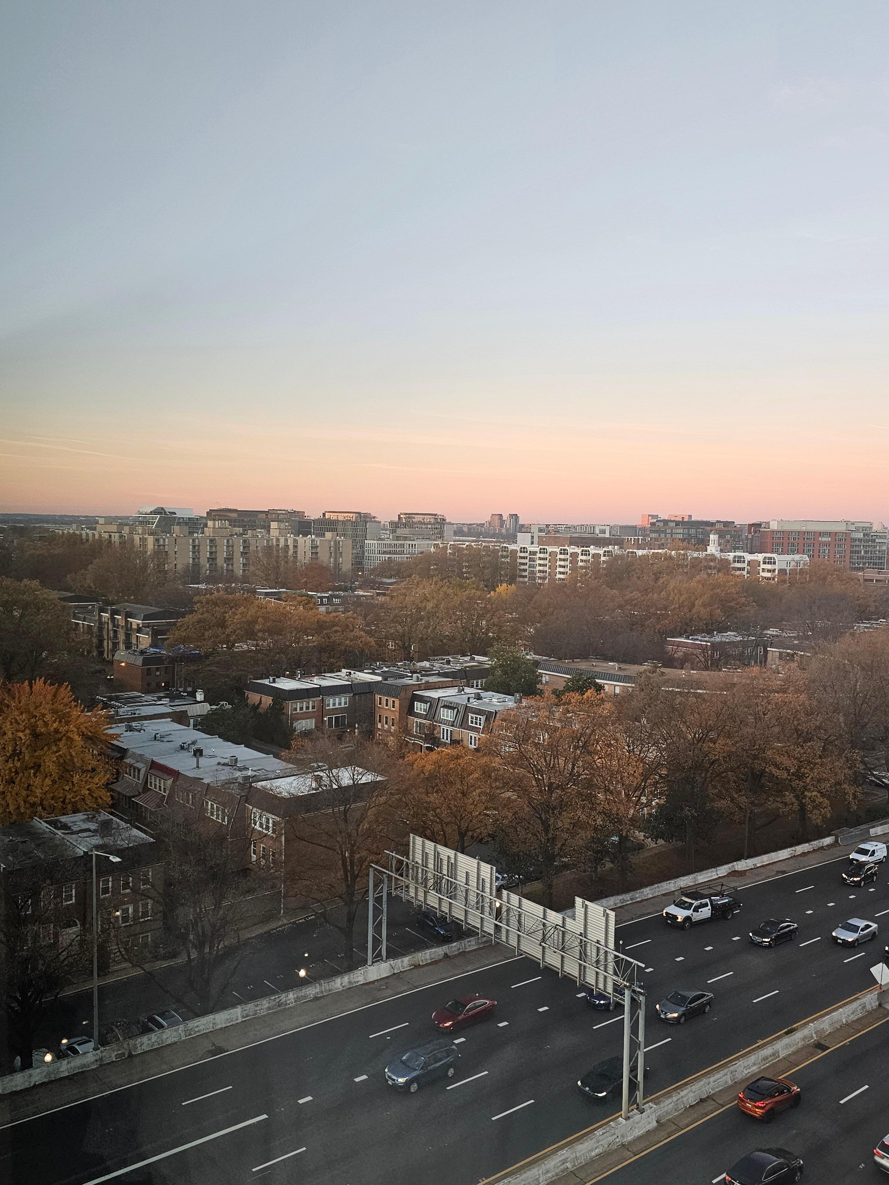 View from our room on 12th floor. 