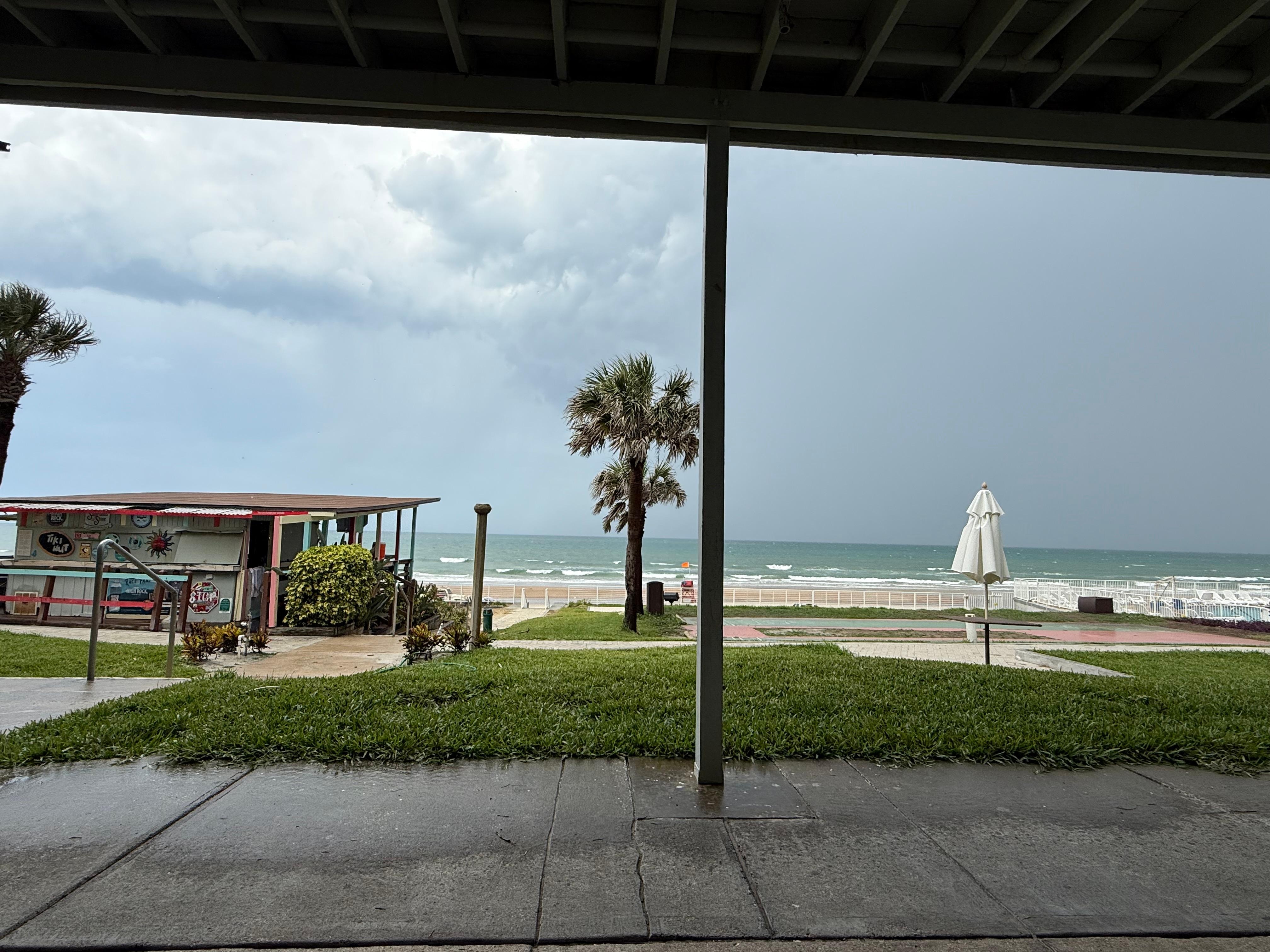 Beautiful view of beachfront