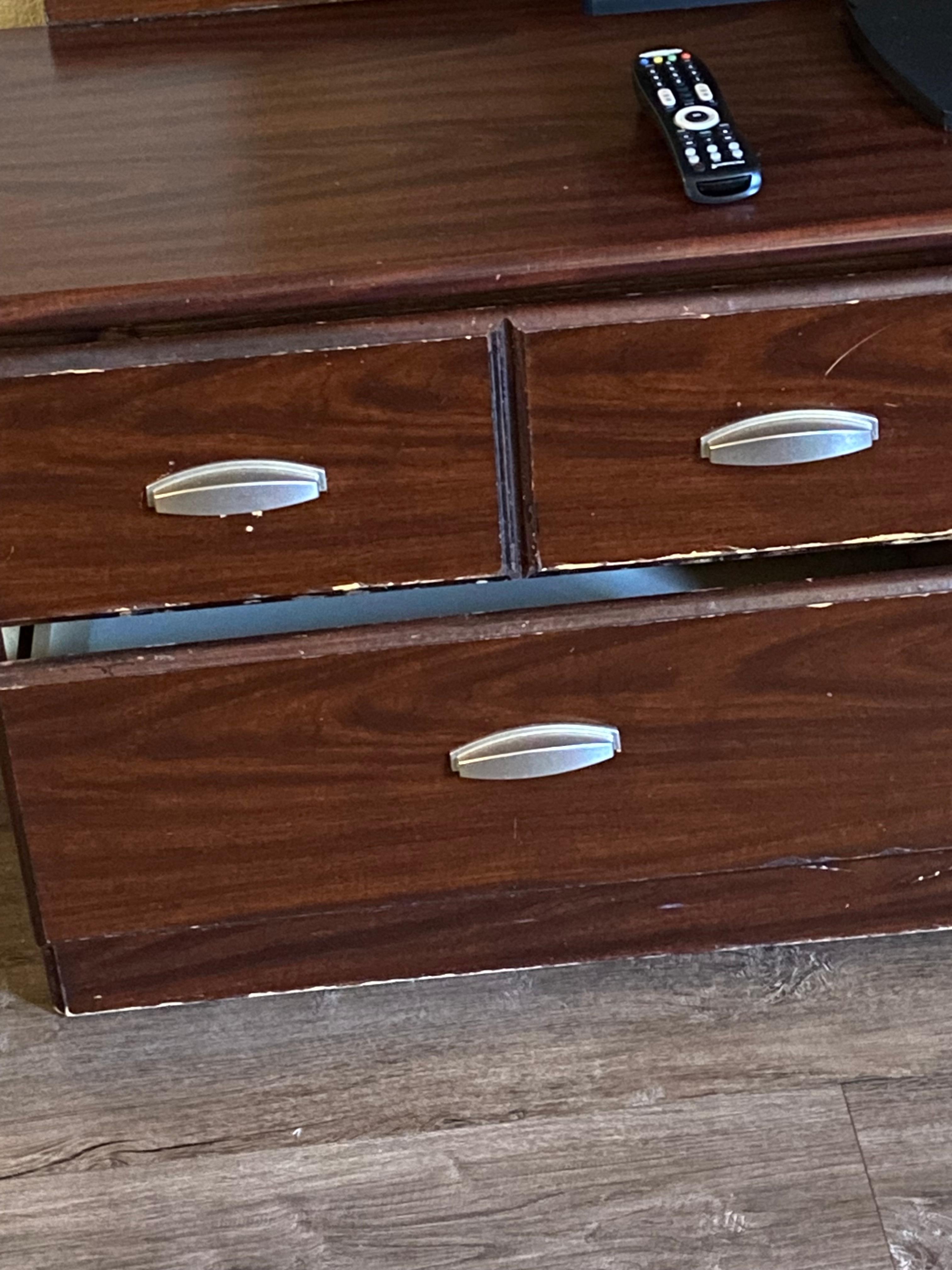 Scratched up furniture 