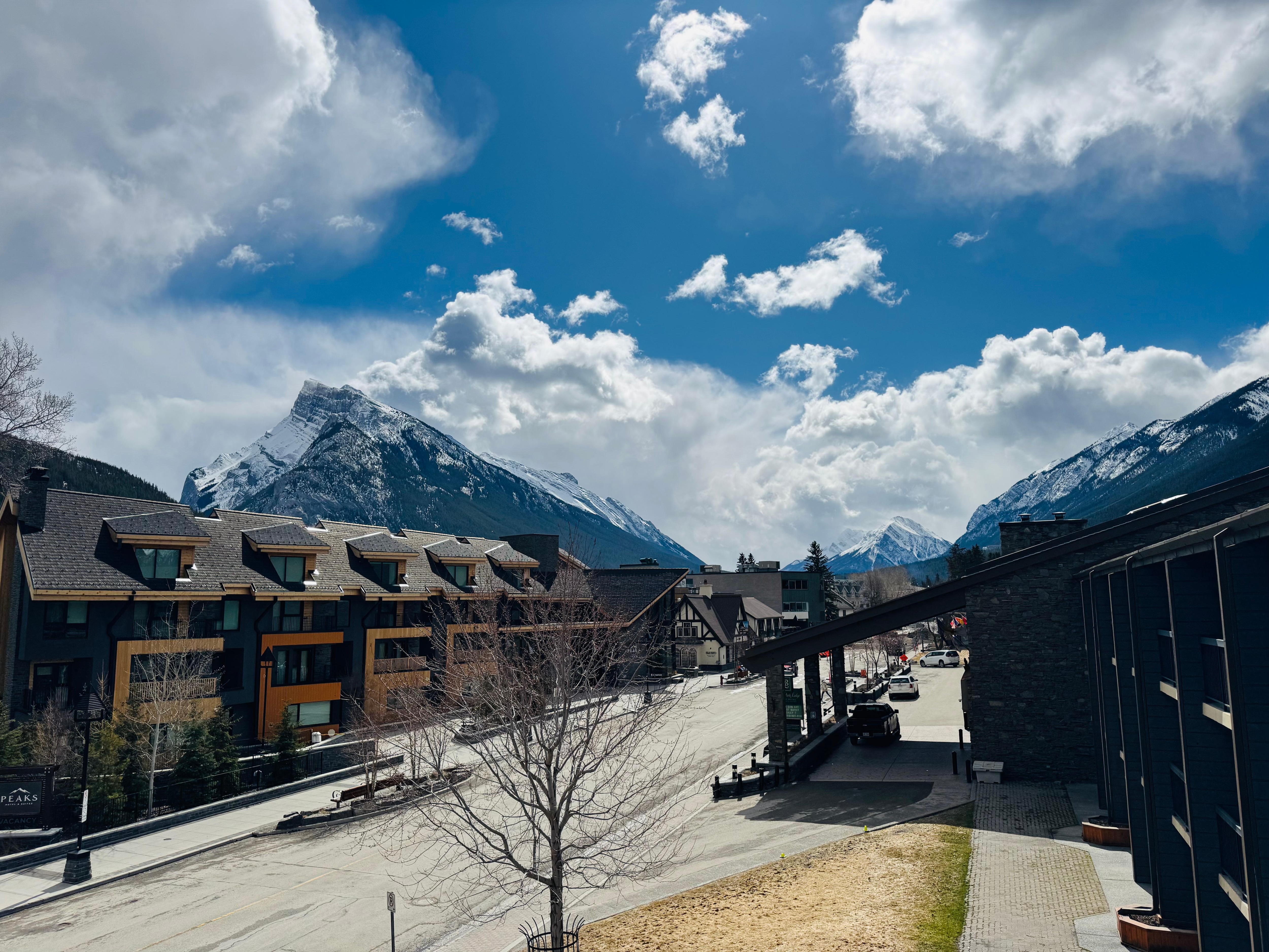View from room on a clear day. 