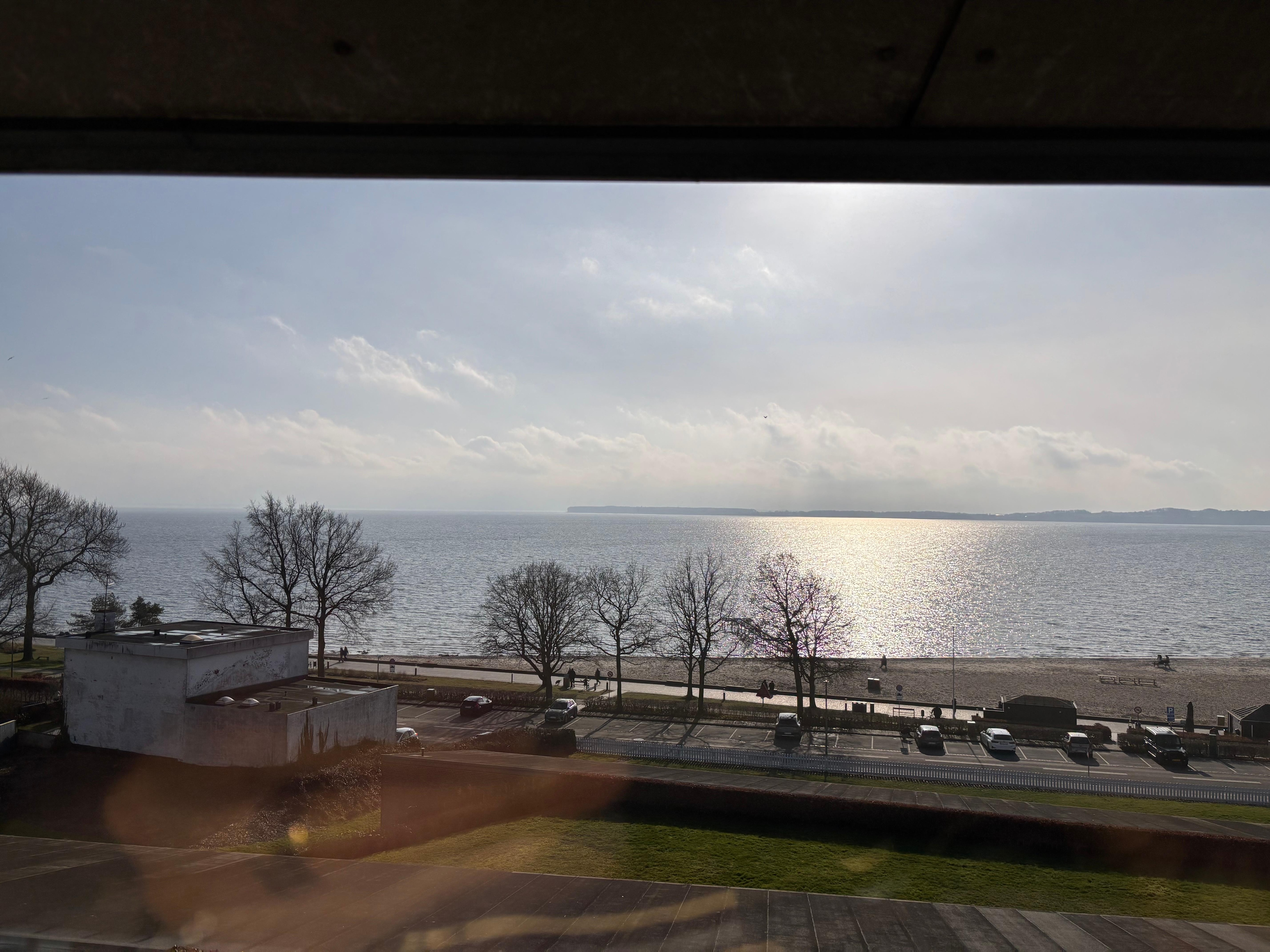 Udsigt fra værelset.