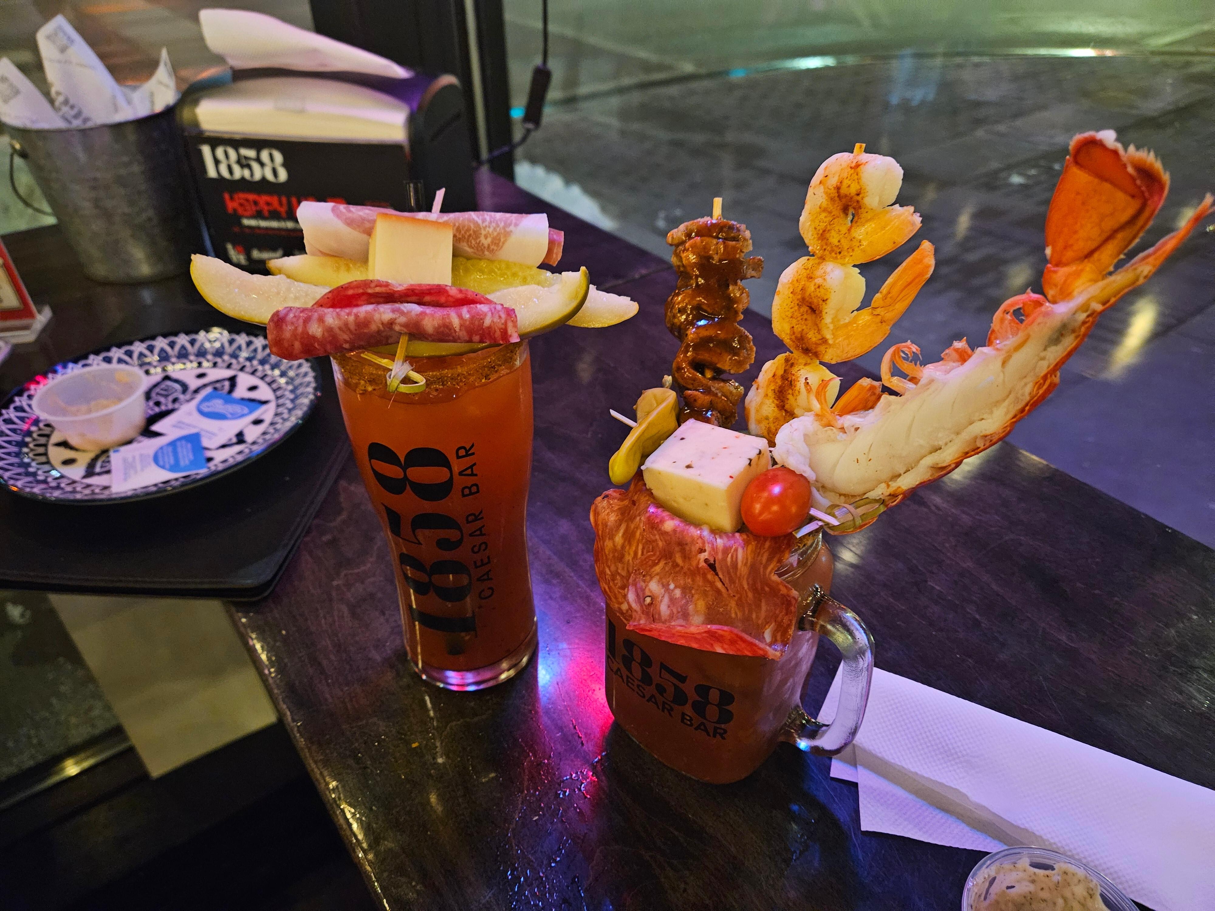 Go to 1858 for killer caesers 