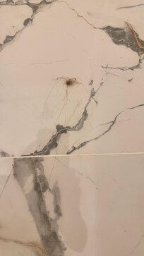 Dirty shower.