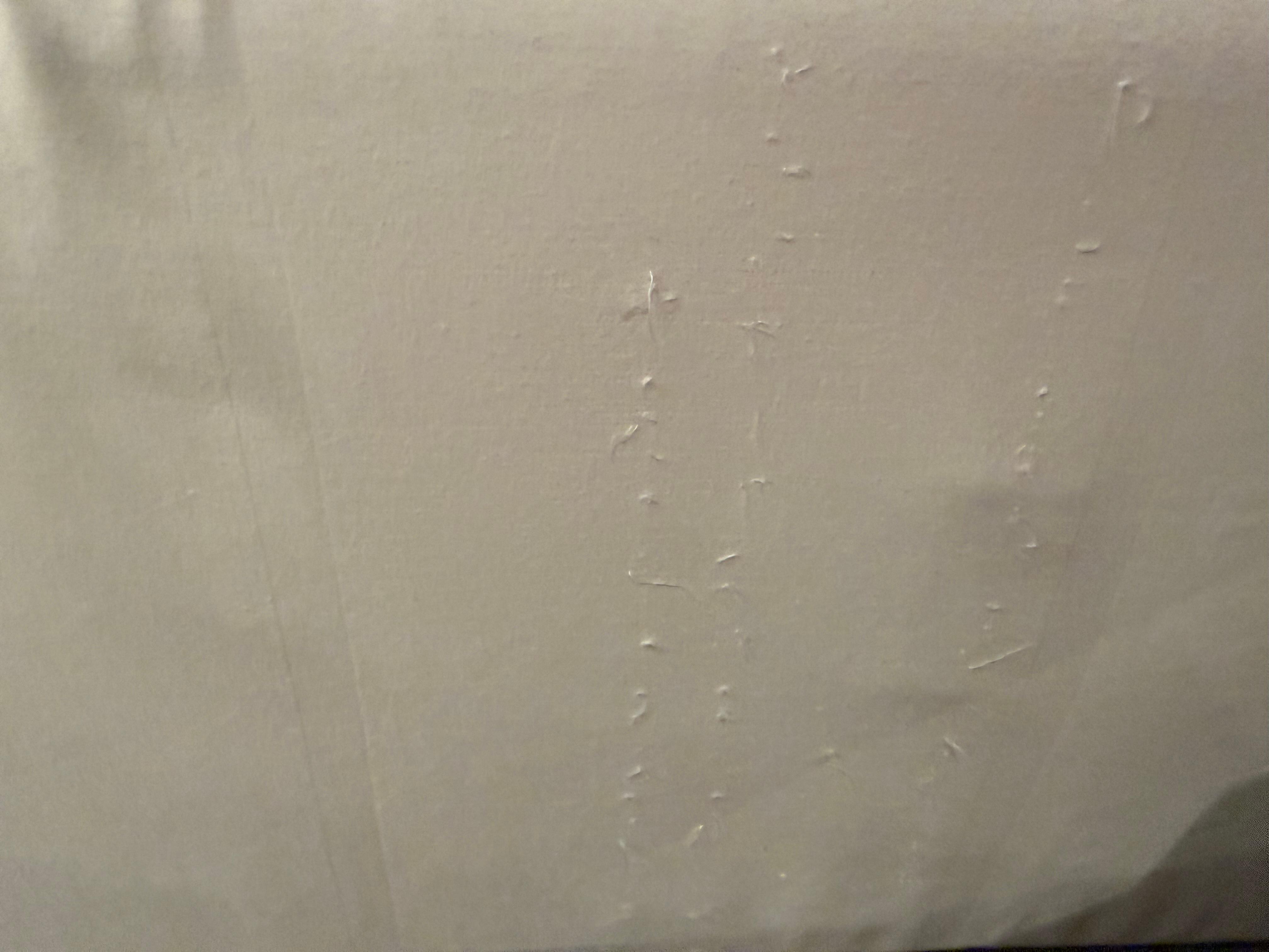 Las sábanas de las camas estaban ya todas rasgadas, es muy mal estado muy lamentable