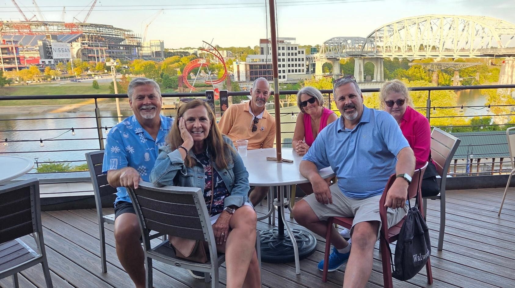 Acme Feed and Seed right on the River had great food!