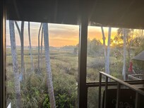 This was my view when I woke up very morning seeing the sun rise in the morning