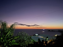 Sunset from the deck