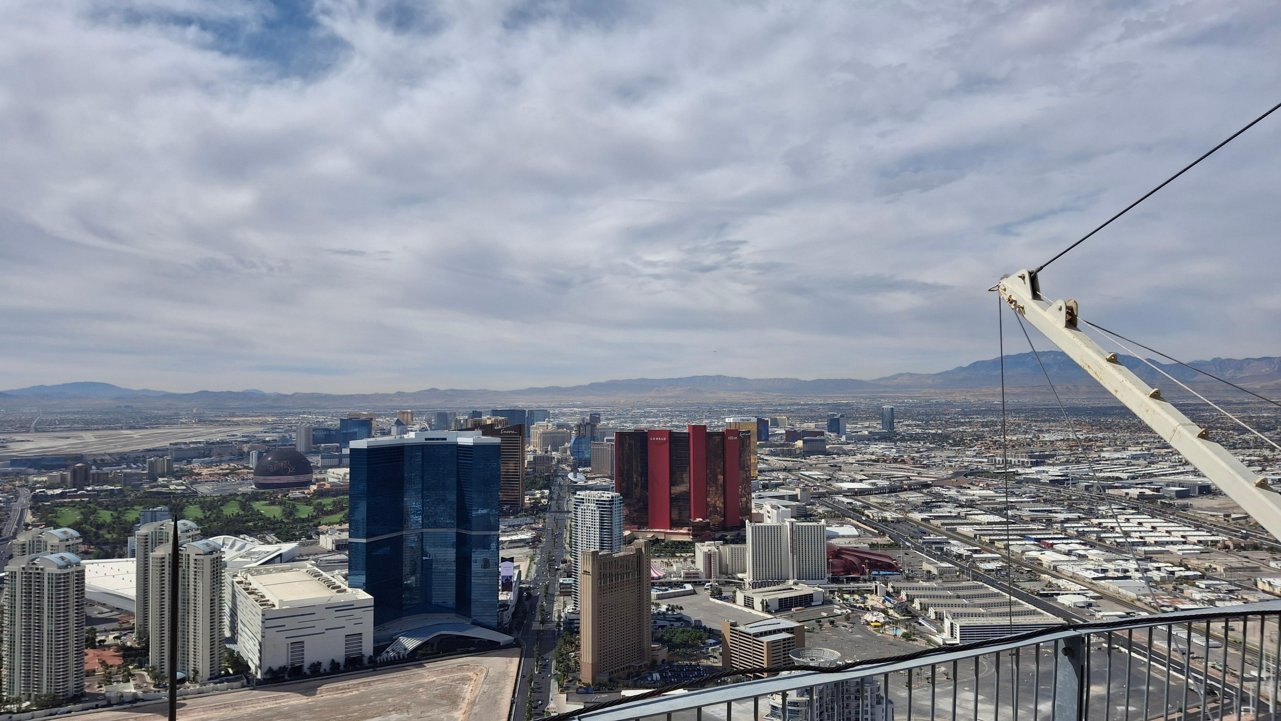 Vista ESPECTACULAR  desde la torre del STRAT