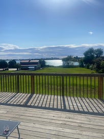Back deck looking east