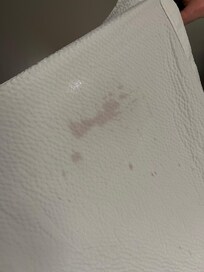 Stains on sheets
