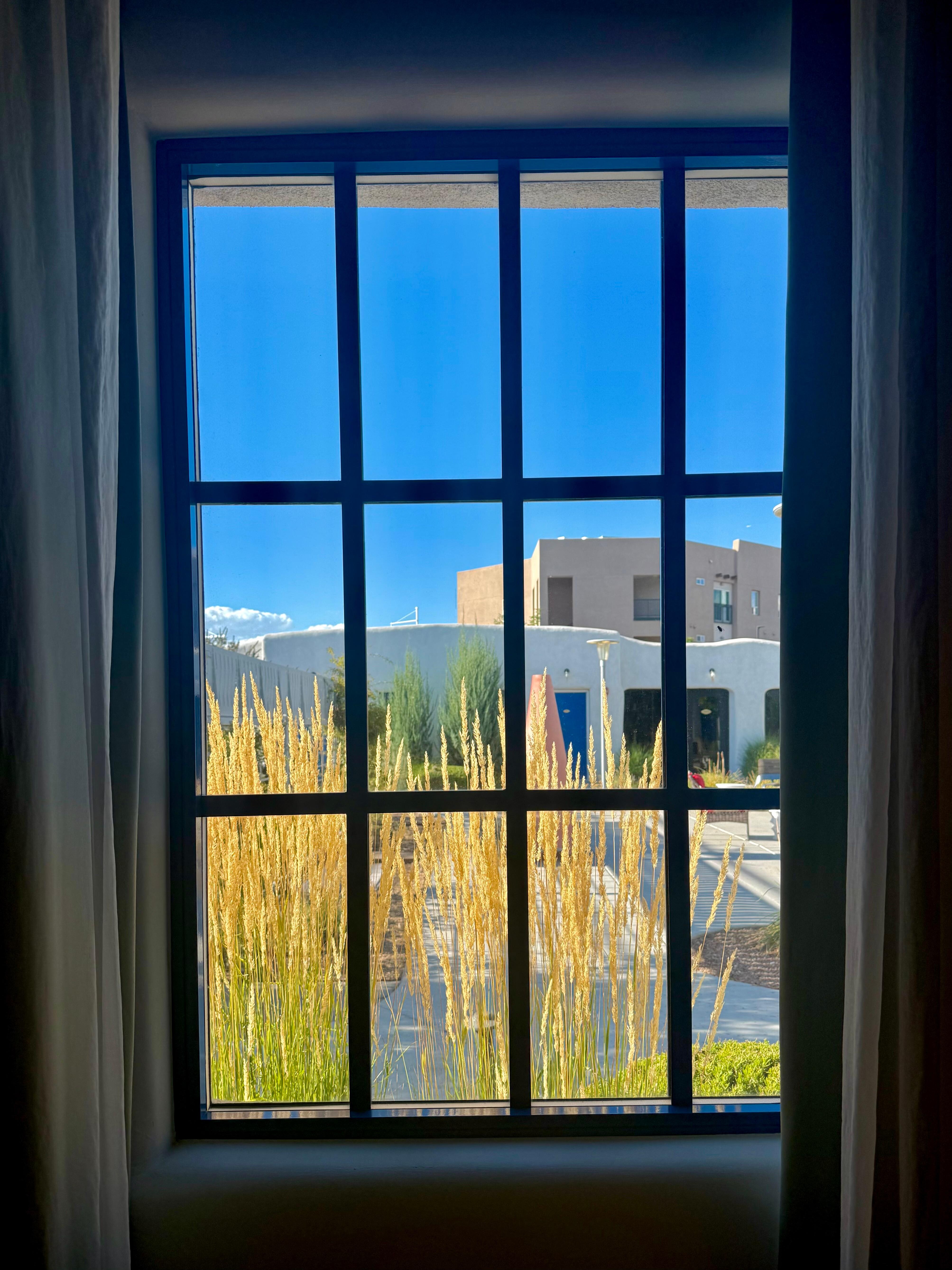 Charming view of courtyard 