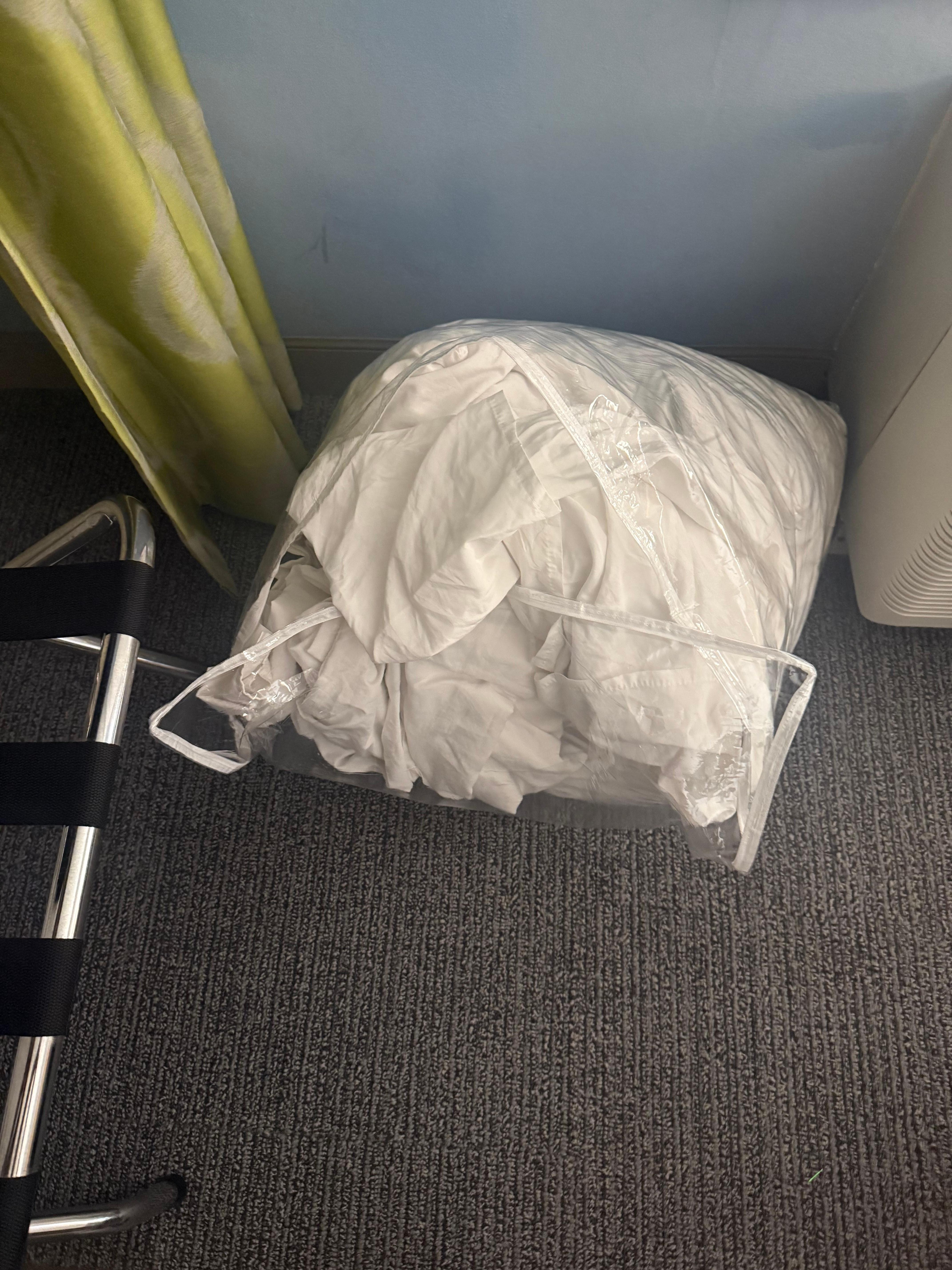 Bag of dirty linens