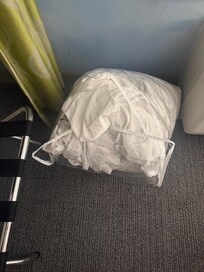 Bag of dirty linens