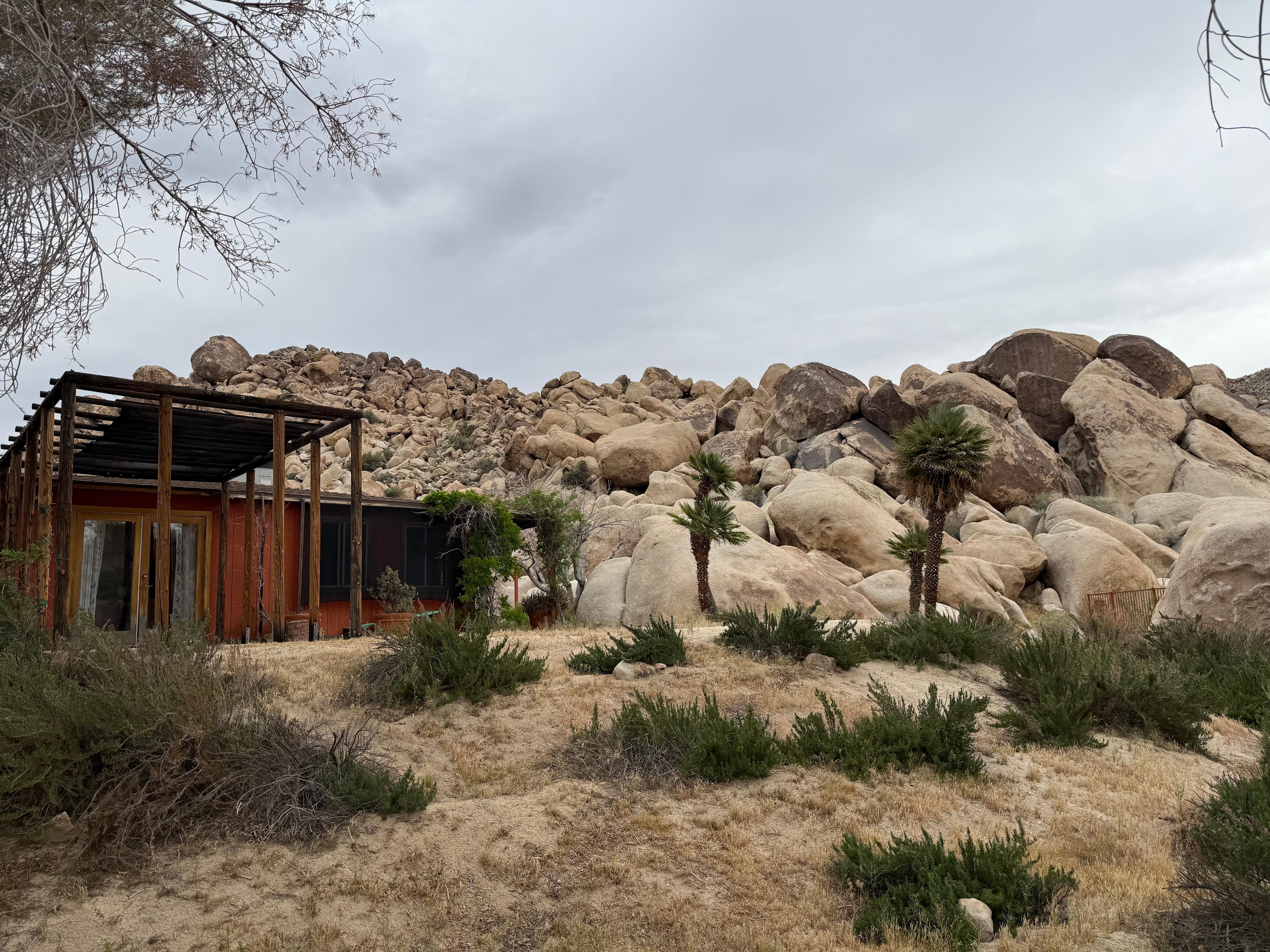 Beautiful setting for the house