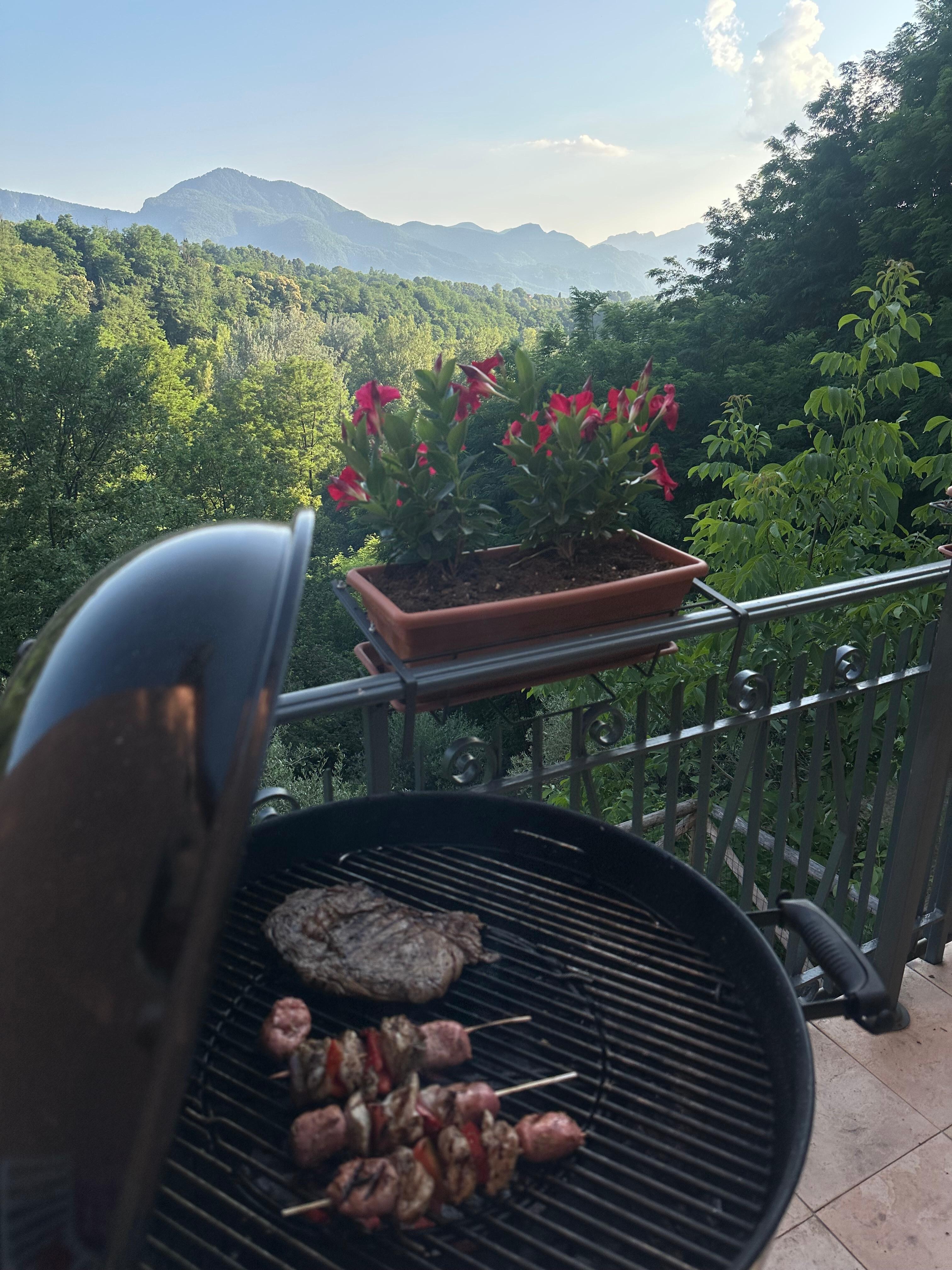 Evening barbeque