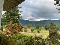 View to golf course