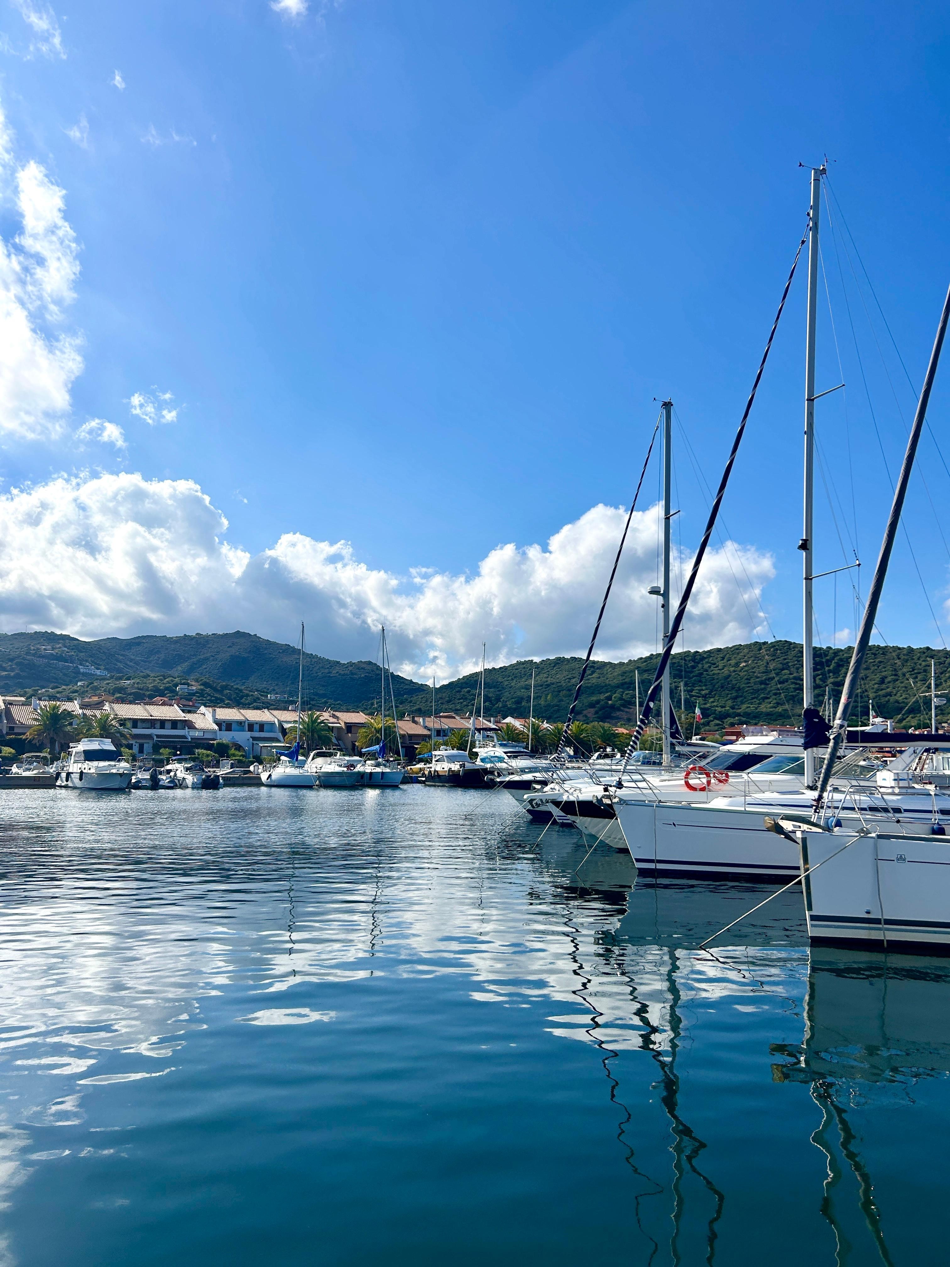 A port was a few minute walk away 