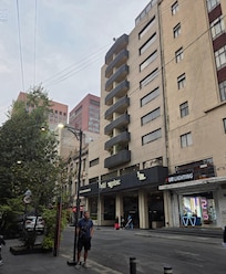 Across the street view.