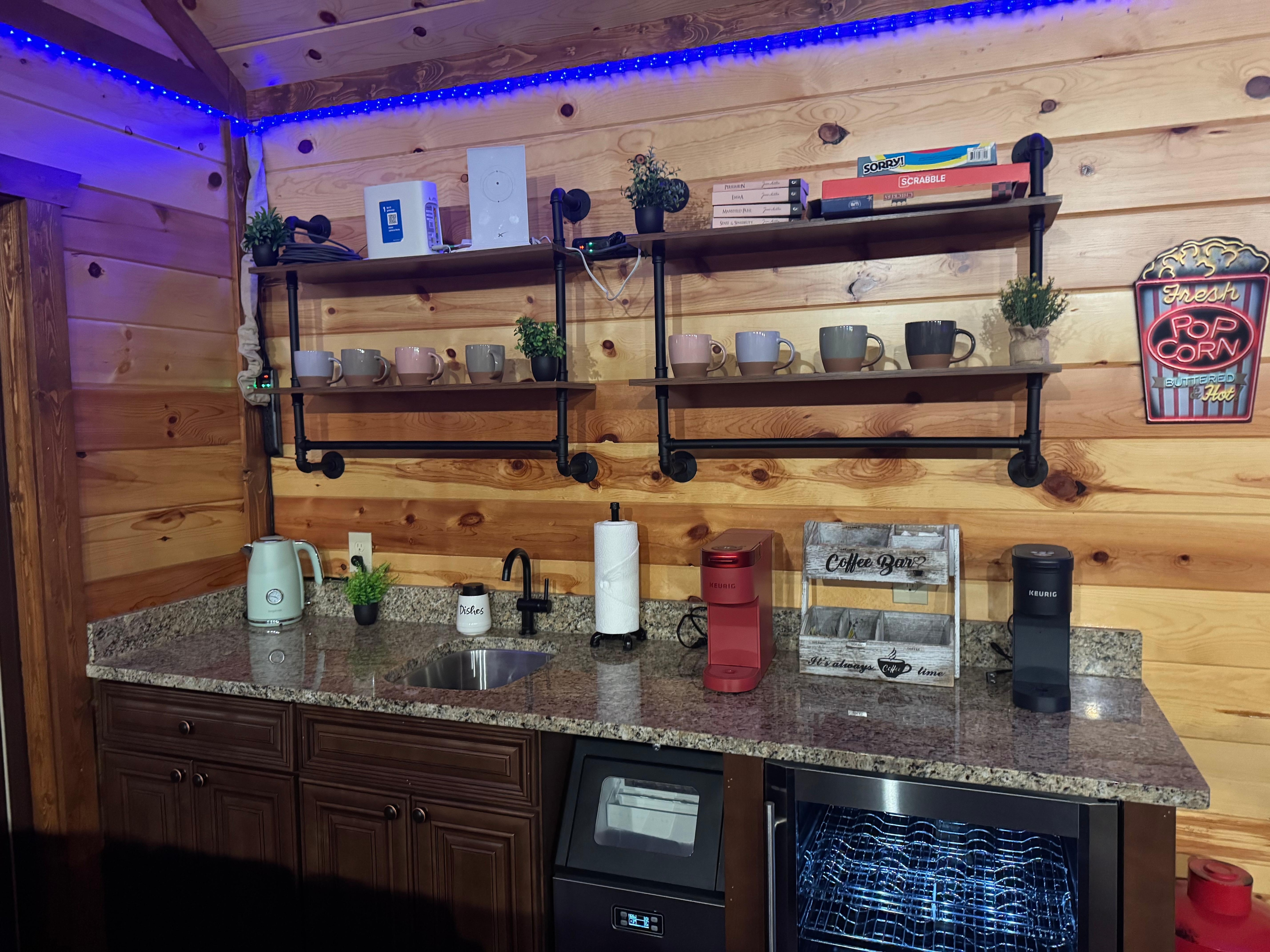 Bar station upstairs 