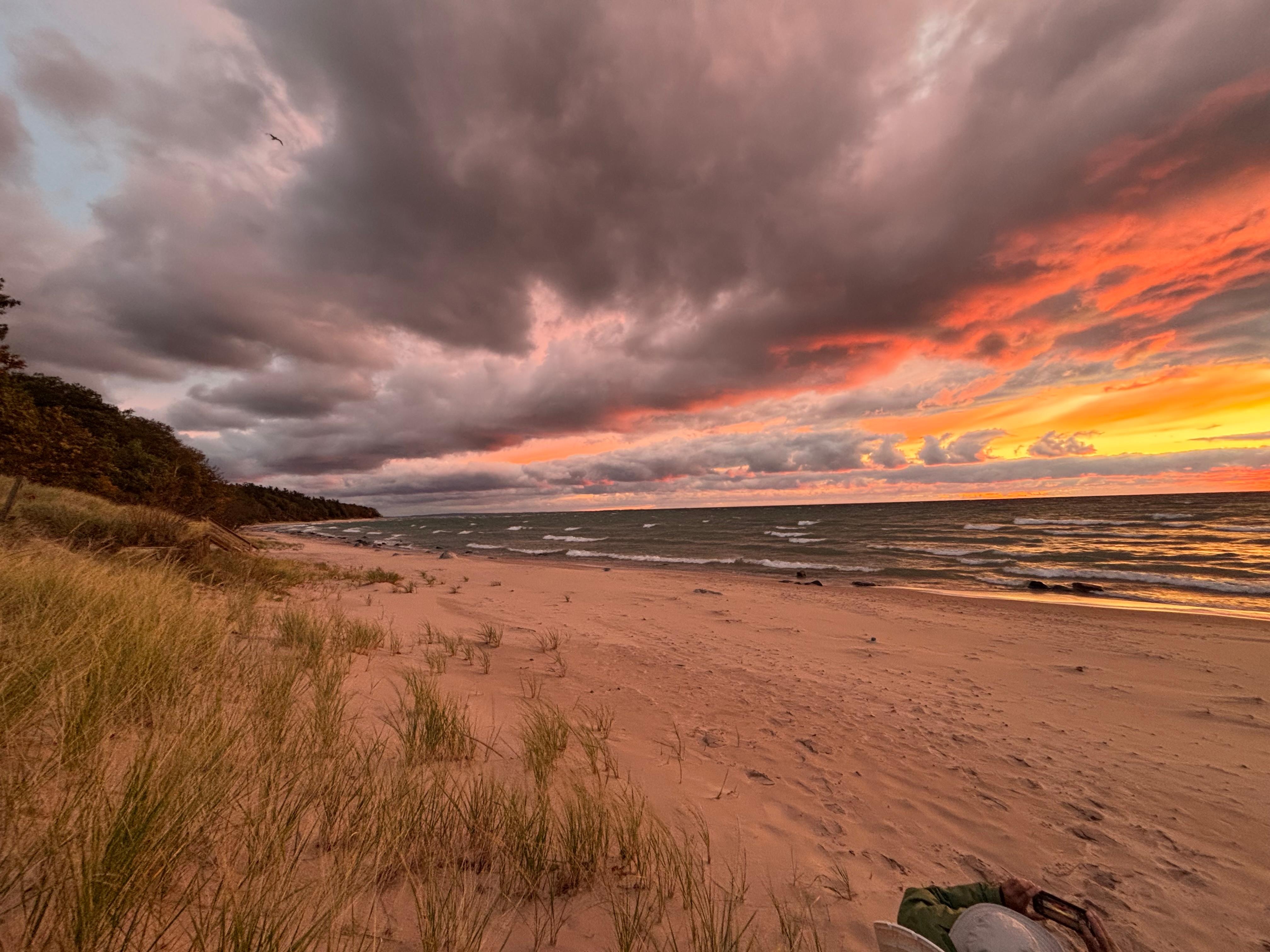 Lake Michigan sunset