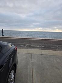 View from the parking lot