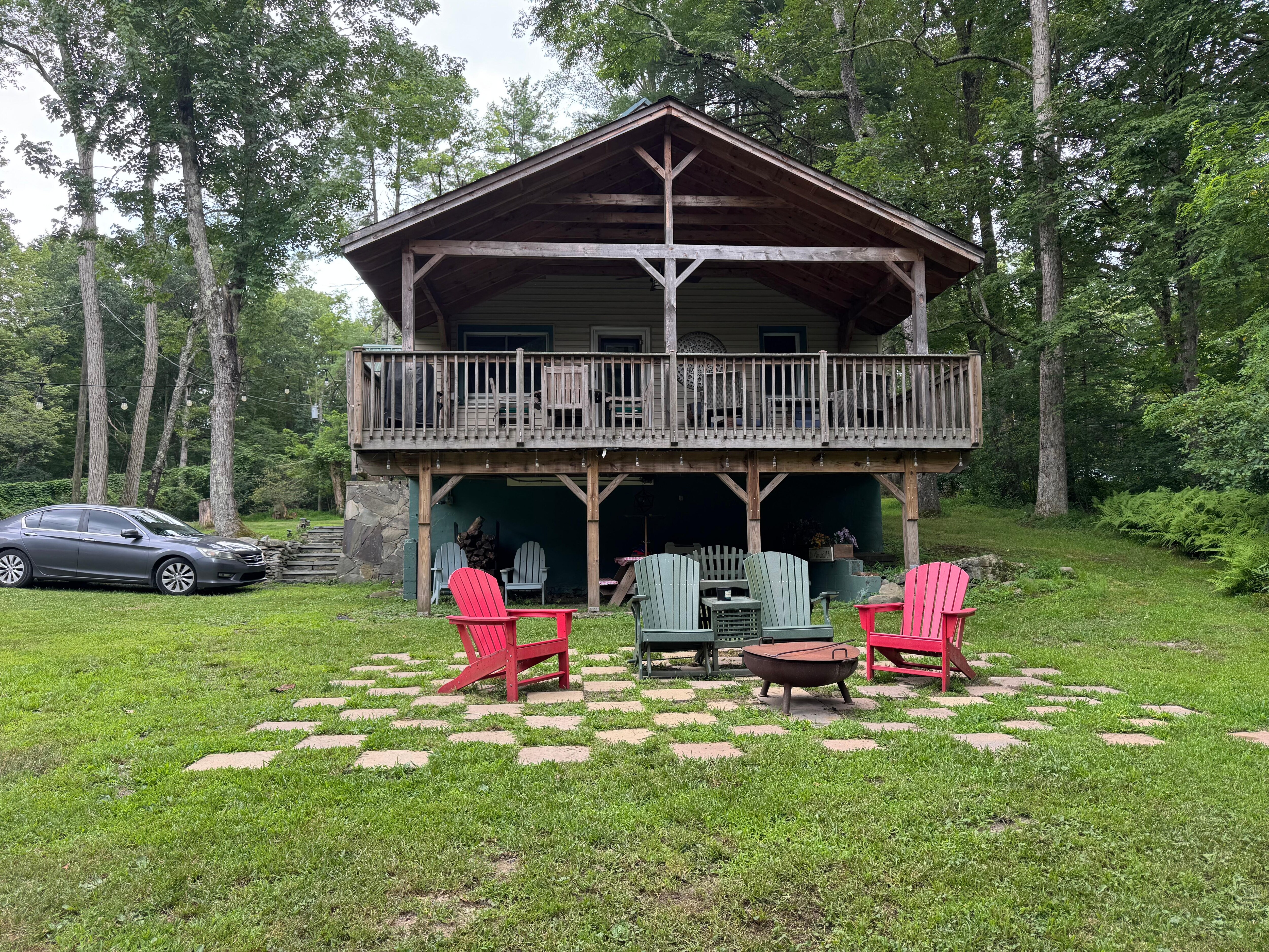 Back of cabin
