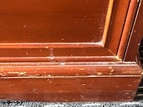 Dirty furniture in every room