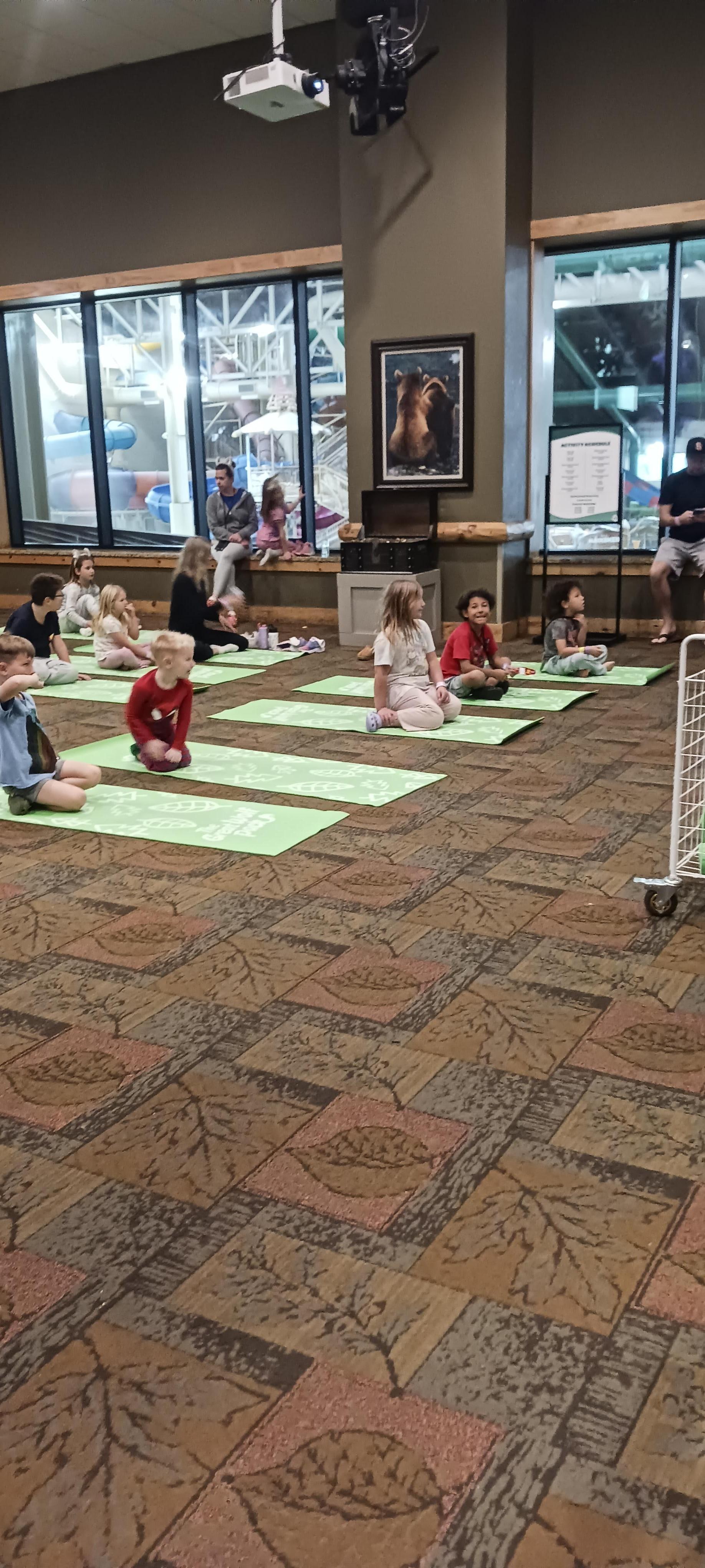 Yoga time for the Littles.