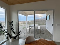 Nice picnic table and shade.