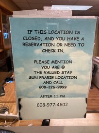 Late check-in