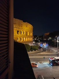 The view from our room to the left was pretty