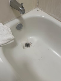 Too gross to shower.
