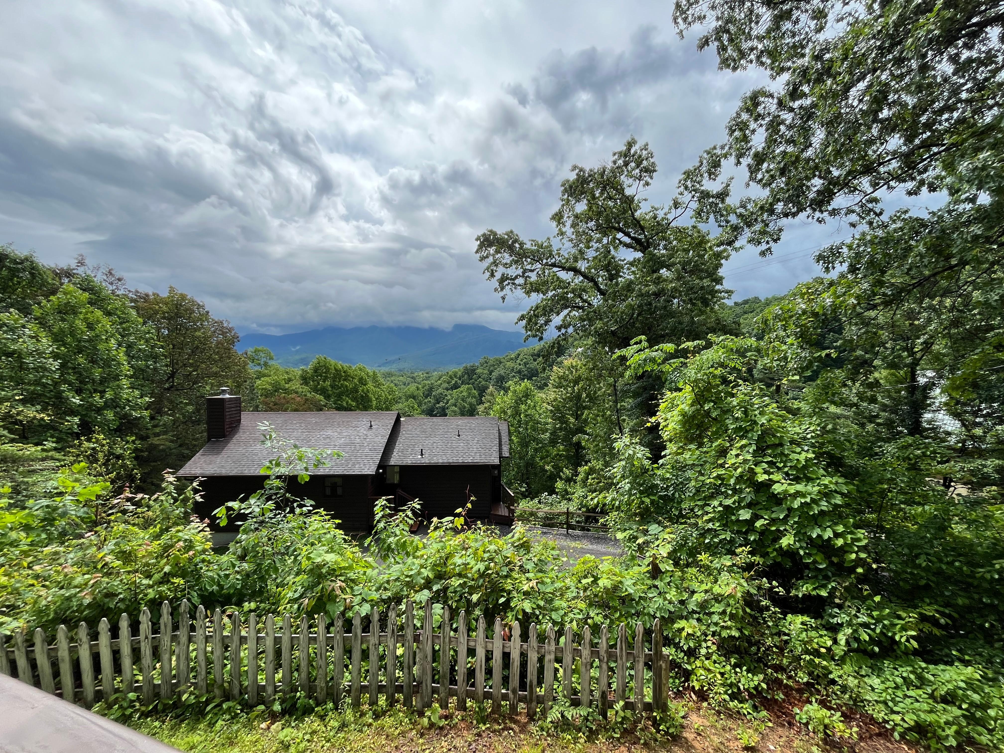 Mountain and Ober  Lift from front porch